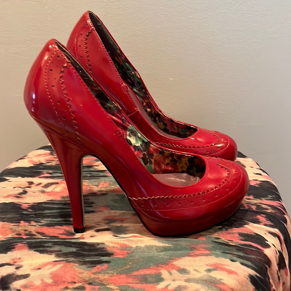 Madden Girl Patent Leather Heels